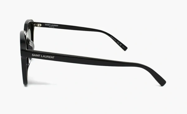 Saint Laurent Eyewear Square Frame Sunglasses Black 