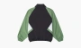 RHUDE Color Block Track Jacket Black / Green / White 