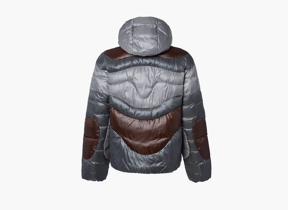 Nike Hooded Loose Fit Track Jacket Light Gray