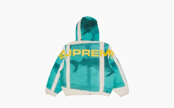 Supreme x Damien Hirst Down Puffer Jacket White 