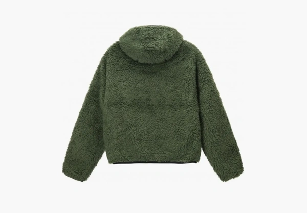 Stussy Sherpa Jacket Olive  Stussy Sherpa Jacket Olive