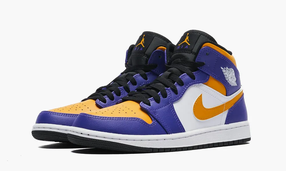 Air Jordan 1 Mid Lakers 2022