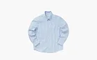 Sporty & Rich SRC Embroidered Button Down Shirt Blue