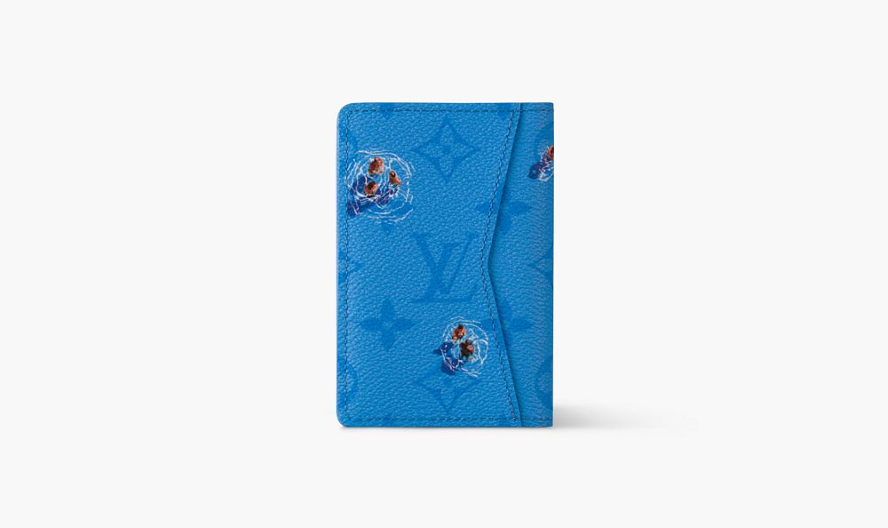 Louis Vuitton Pocket Organizer Blue Lagoon