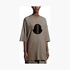 Moncler x Rick Owens Logo Patch T-Shirt Dust