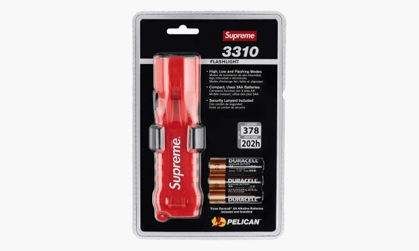 Supreme Pelican 3310pl Flashlight Red 
