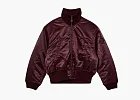 Acne Studios Technical Bomber Jacket Burgundy