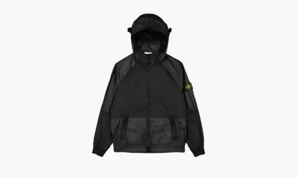 Stone Island Nylon Metal Watro-tc Hooded Jacket Black 