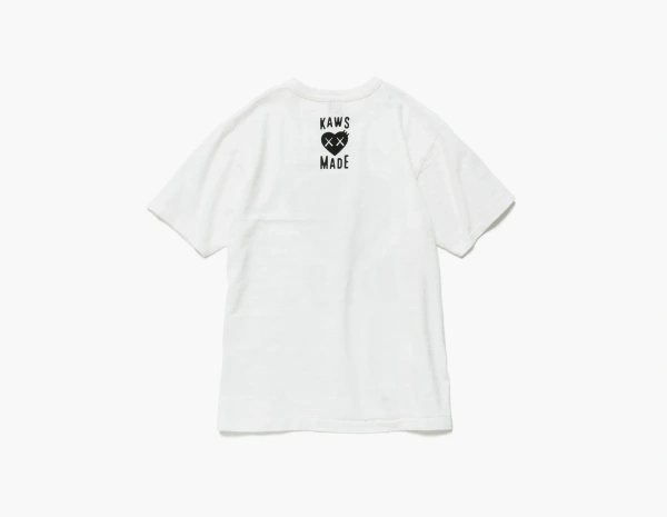 Human Made & Kaws T-shirt I Know Nigo White  Human Made & Kaws T-shirt I Know Nigo White