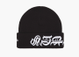 Supreme New Era Blackletter Beanie Black 