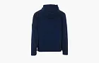 C.P.Company Zippered Closure Hooded Sleeve Jacket Blue