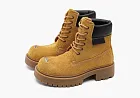 Mason Prince Classic Anti Leather Martin Boots Chestnut