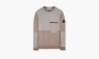 Stone Island Lightweight Cotton Sweatshirt Light Brown 
