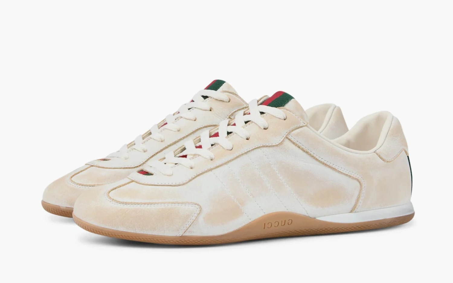 Gucci Shift White Leather 