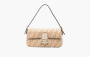 Fendi Baguette 1976 Large Wool Bag "Beige/Brown" 