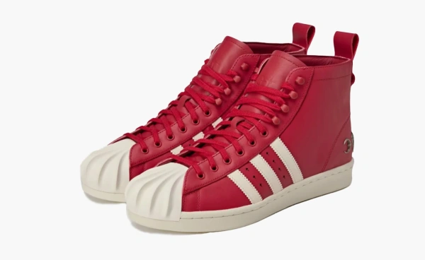 Thug Club x Adidas Superstar Boot Luxe Red White 