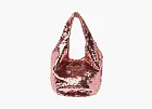 JW Anderson Mini Sequin Shopping Bag Nude/Pink