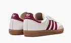 Adidas Samba Sporty & Rich White Collegiate Burgundy