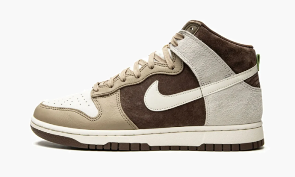 Nike Dunk High Light Chocolate 