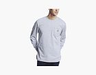Carhartt K126 Pocket Long-Sleeve T-Shirt Heather Grey