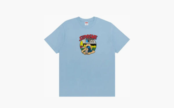 Supreme Bedroom Tee Blue 