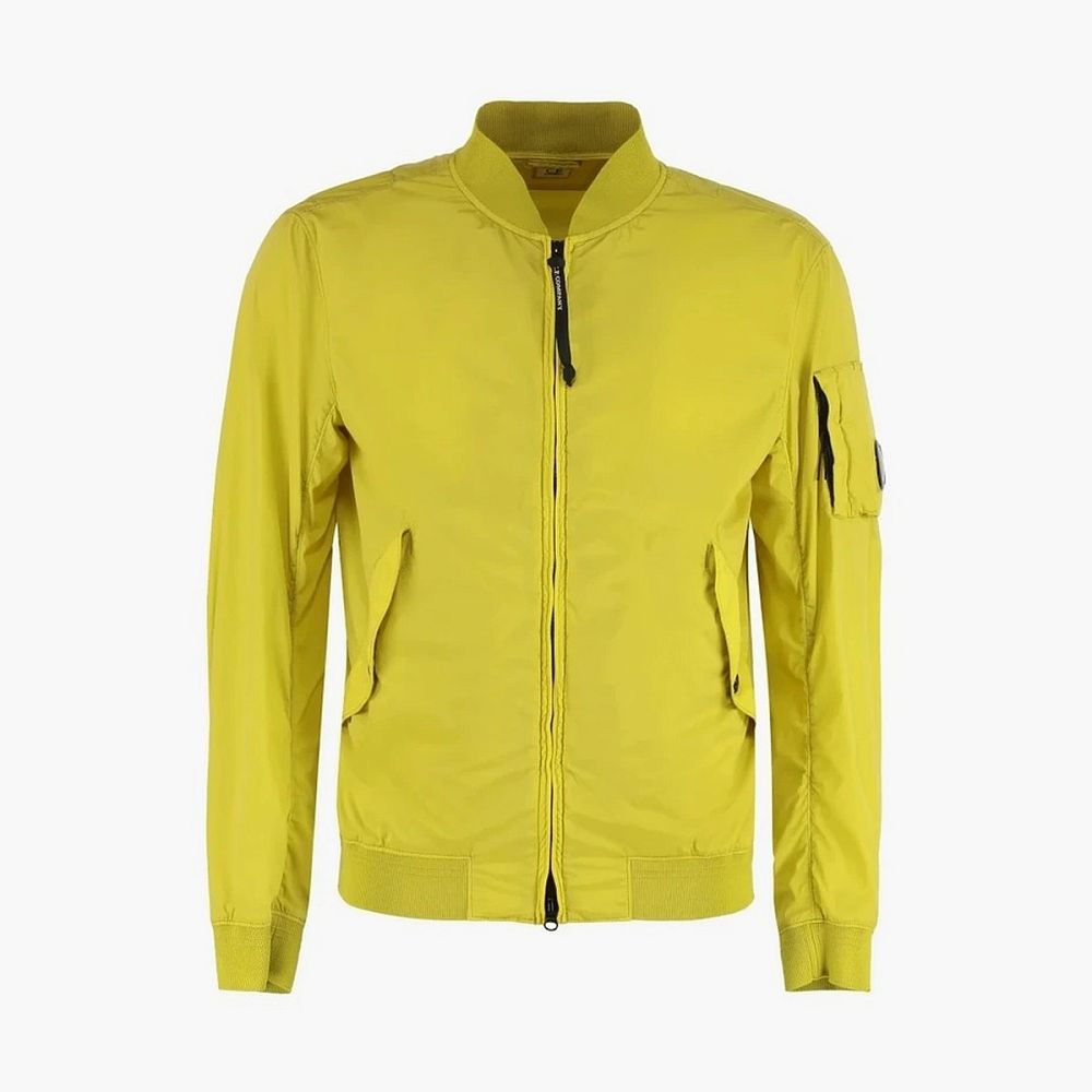 C.P. Company Nycra-R Lens Bomber Jacket Yellow