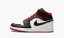 фото Air Jordan 1 Mid GS "Gym Red Black Toe" (Air Jordan 1)-DQ8423 106