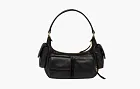 Miu Miu Leather Pocket Bag Black