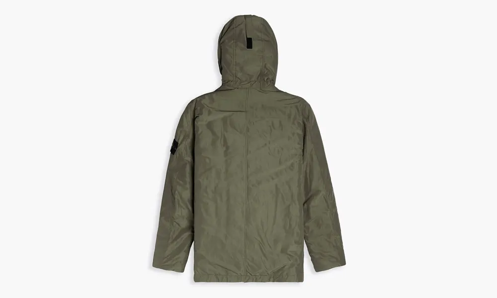 Stone Island Micro Reps With Primaloft Insulation Technology Jacket Green