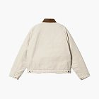 Carhartt WIP OG Detroit Jacket Cream Brown Collar