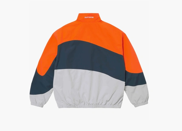 Supreme Curve Track Jacket  Grey  Supreme Curve Track Jacket  Grey