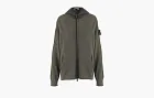 Premiata Hooded Jacket with Zipper Green