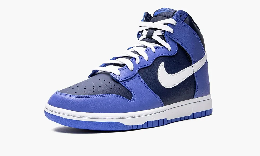 Nike Dunk High Medium Blue Midnight Navy