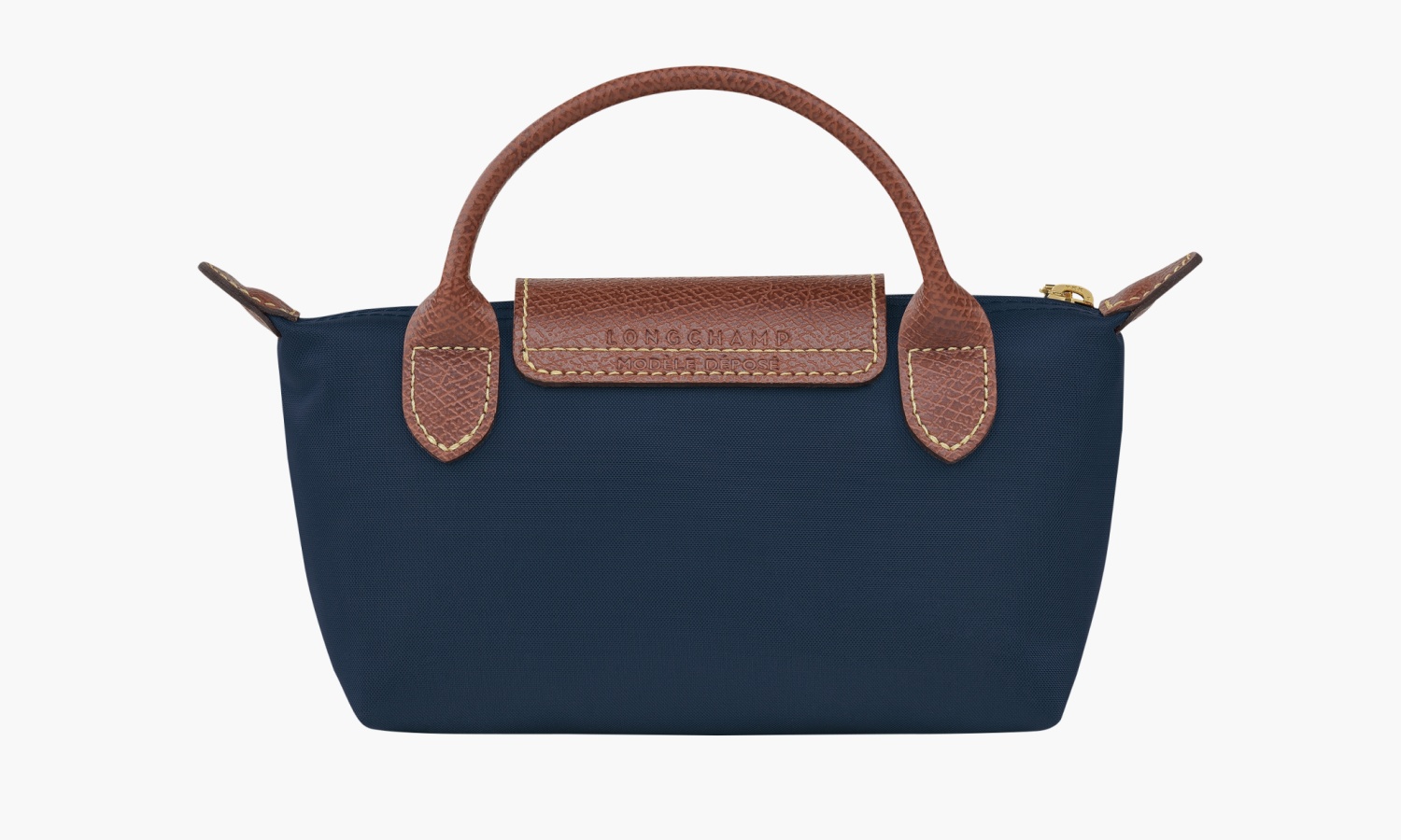 фото Longchamp Le Pliage Original Pouch With Handle Navy (Longchamp)-34175089P68