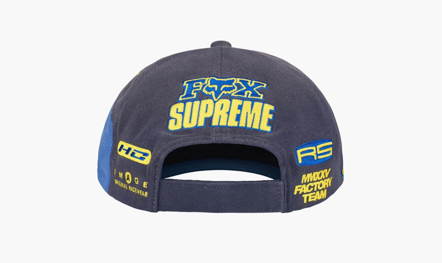 Supreme x Fox Racing 6-Panel Navy 