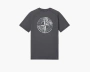 Stone Island Organic Cotton Jersey Slim fit T-Shirt Print Charcoal Grey 