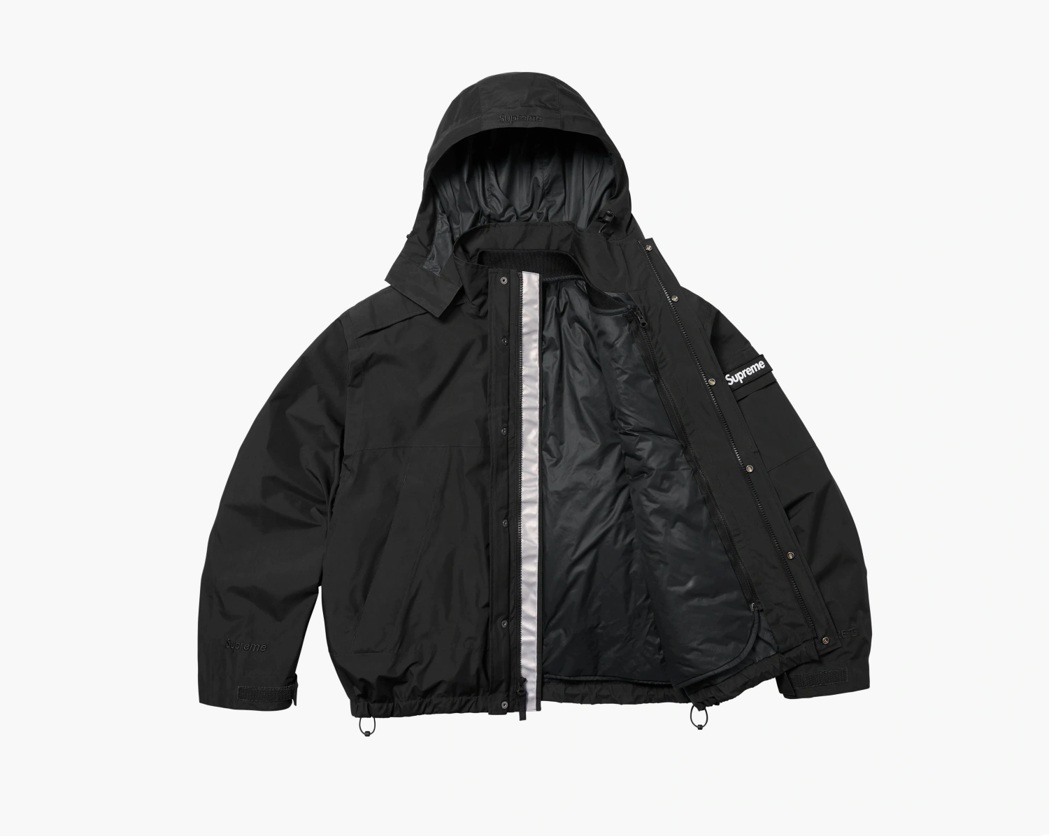 Supreme 2-In-1 GORE-TEX Shell + Quilted Liner Vest Black 