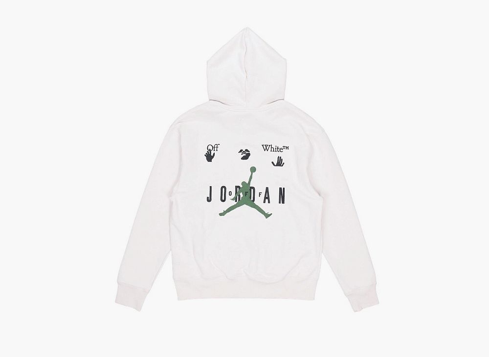 Off-White x Air Jordan Hoodie White