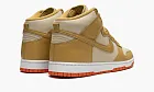 Nike Dunk High Gold Canvas