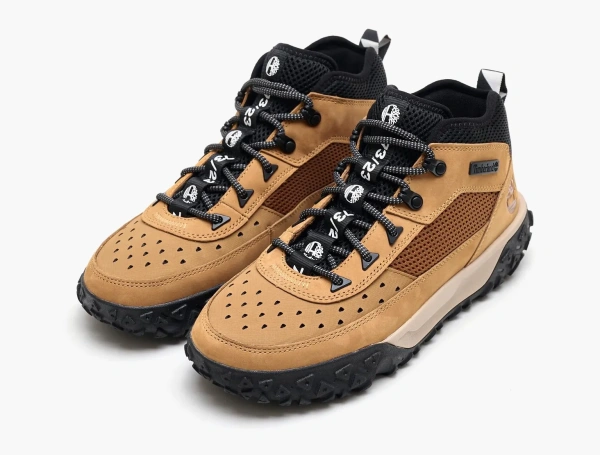 Timberland Greenstride Motion 6 Lace Up Hiking Shoes Wheat 