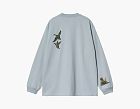 Carhartt WIP Long-Sleeve Ducks T-Shirt Light Blue