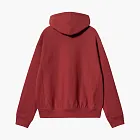 Carhartt WIP American Script Hoodie Burgundy