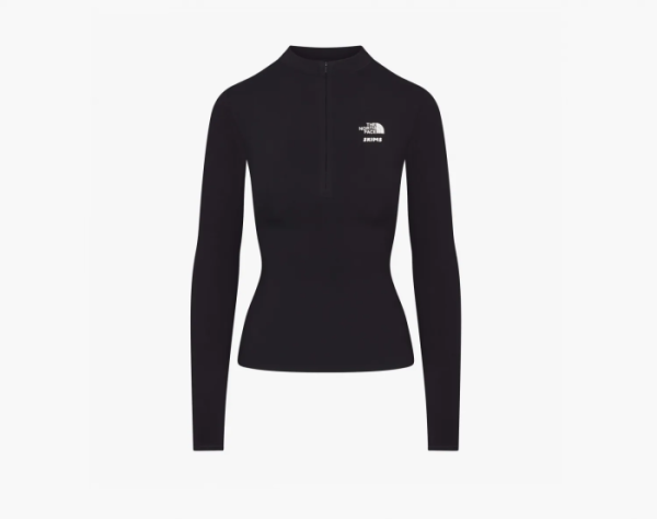 The North Face x Skims Refina Long Sleeve Top Onyx 