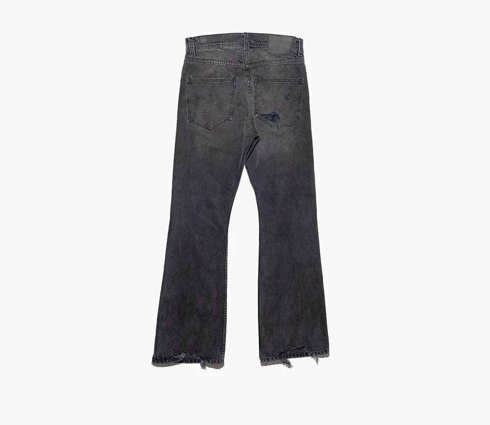Enfants Riches Déprimés Wider Flare Leg Jeans Charcoal