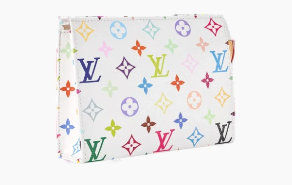 Louis Vuitton x Takashi Murakami Toiletry Pouch 19 White 