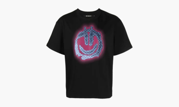 Misbhv History Of Acid Housae Cotton T-shirt Black 