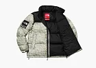 Supreme x The North Face Paper Print Nuptse Jacket Paper Print