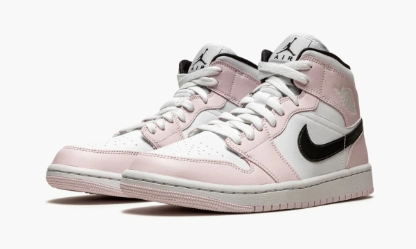 Air Jordan 1 Mid WMNS Barely Rose 
