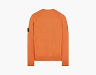 Stone Island Raglan Knit Sweater Orange