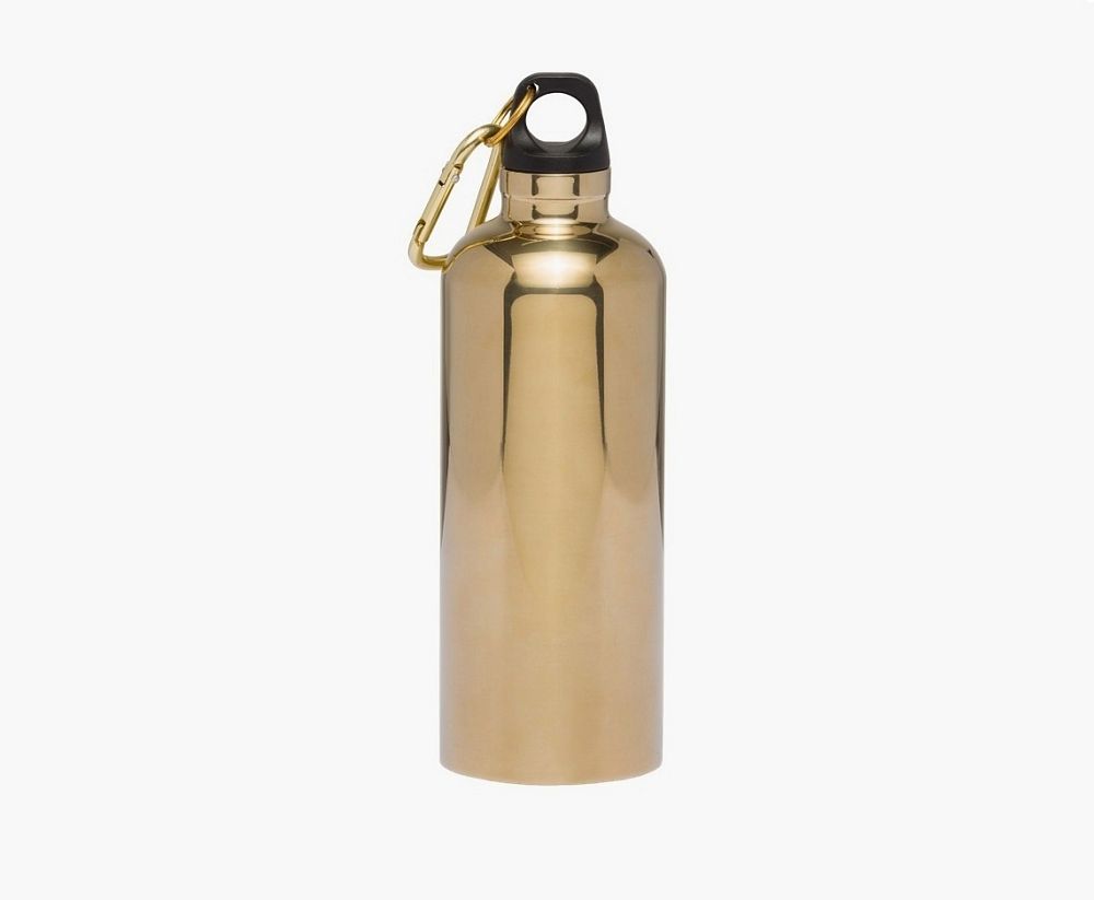 Prada Stainless Steel Insulated Water Bottle Gold (500 ML)